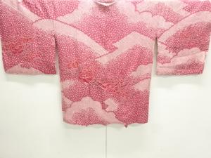 きぬたや藤娘 本総絞り 牡丹に菊模様絵羽織